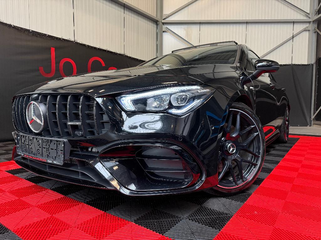MERCEDES CLA AMG 45 Turbo 4 MATIC/Pano/Star Roof/Red Belts/, Autos, Mercedes-Benz, Entreprise, Achat, CLA, 4x4, ABS, Caméra de recul