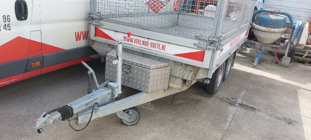 aanhangwagen, Ophalen, Gebruikt
