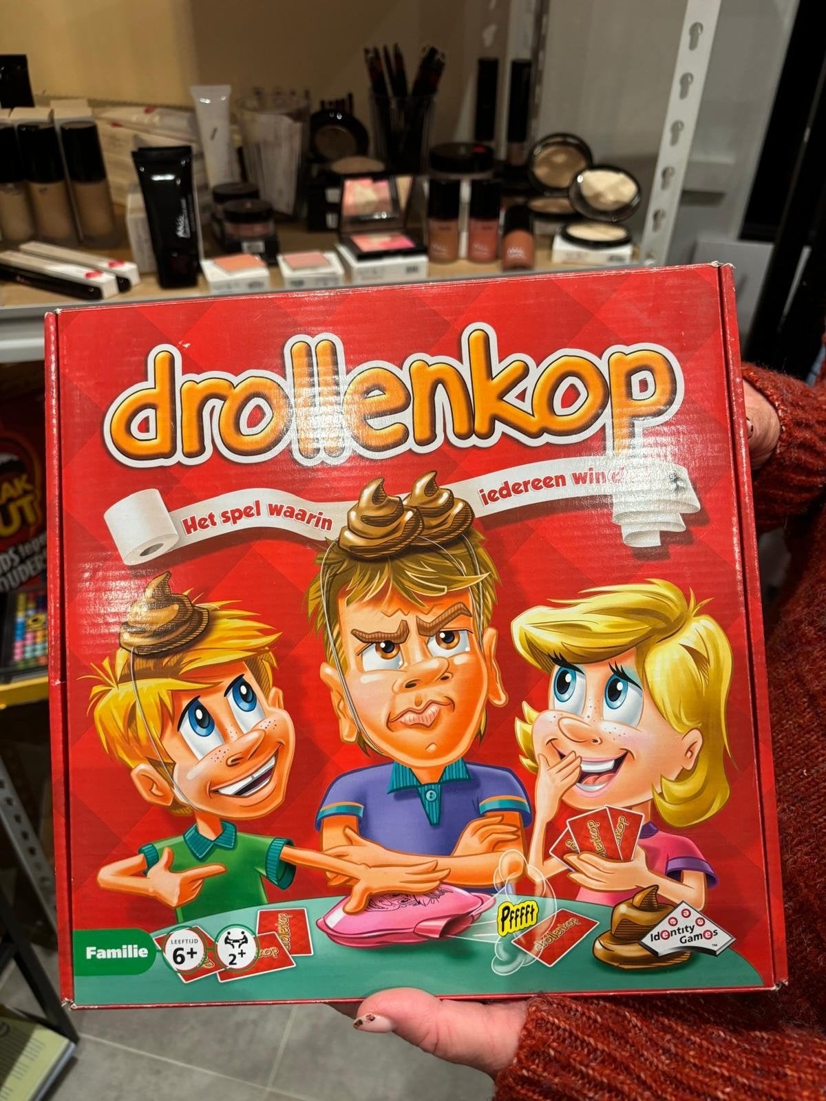 drollenkop gezelschapspel, Ophalen of Verzenden, Gebruikt