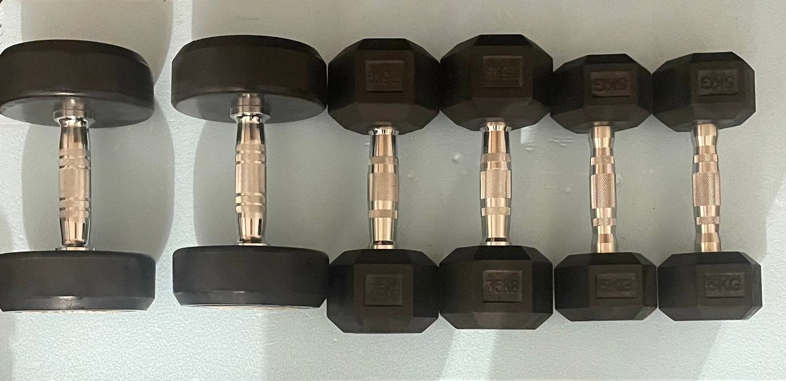Dumbells (3 paar), Ophalen, Zo goed als nieuw
