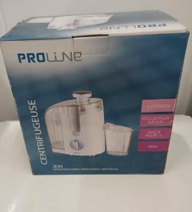 Proline JE45 sapcentrifuge nieuw, Elektronische apparatuur, Juicers, Ophalen of Verzenden, Nieuw, Sapcentrifuge