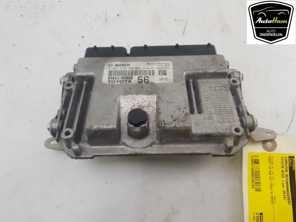 CALCULATEUR MOTEUR ECU Aygo (B40) (|896610H560|0261S19305|), Autos : Pièces & Accessoires, Robert Bosch AG, Toyota, Utilisé, Robert-Bosch-Allee 1
74232  Abstatt, DE