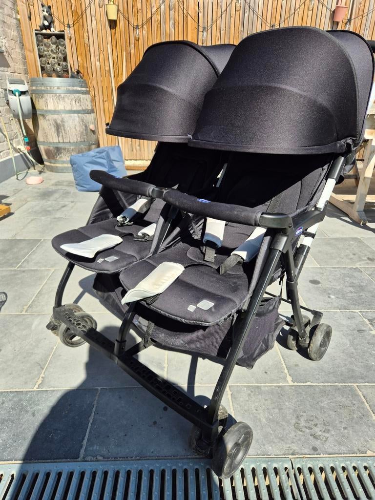 Tweelingbuggy chicco compact, Kinderen en Baby's, Ophalen