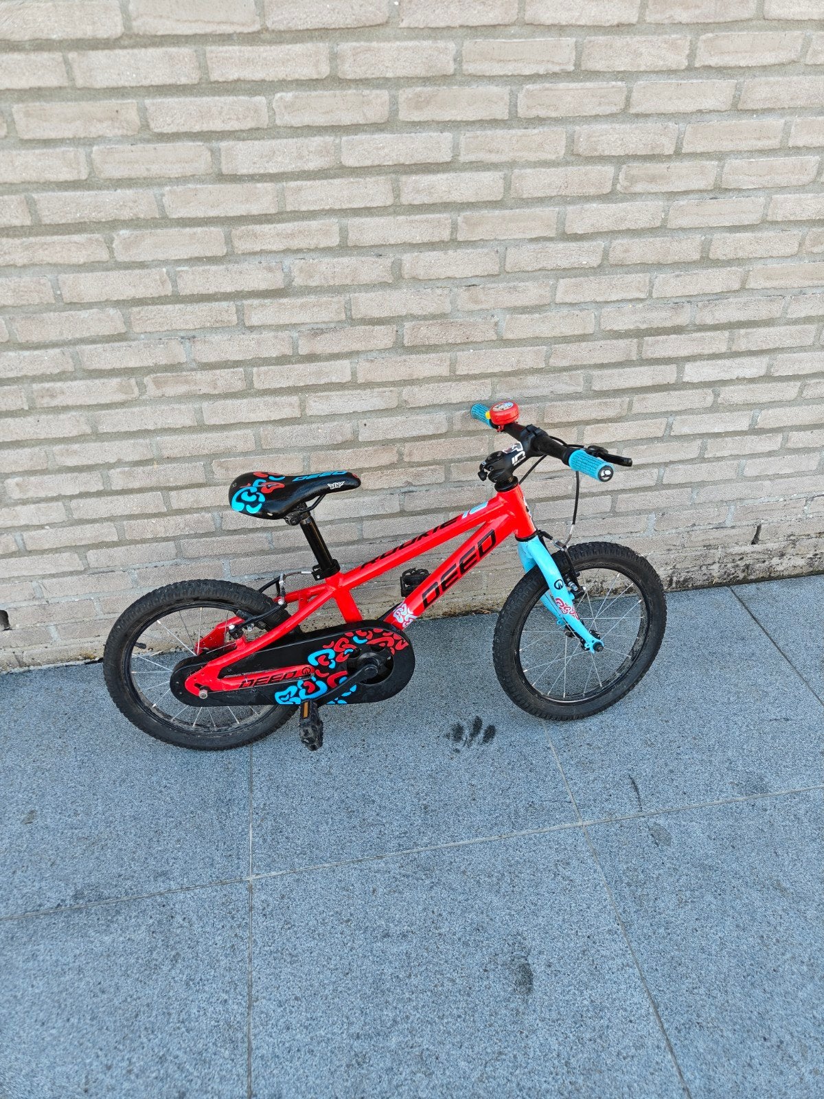 kinderfiets 16inch, Ophalen, 16 tot 20 inch, Velgrem, Zo goed als nieuw