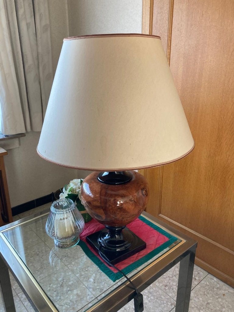 vintage antieke tafellamp af te halen in Halle, Huis en Inrichting, Ophalen, Zo goed als nieuw, Vintage