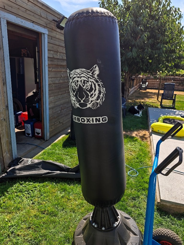 JKBOXING staande Bokspaal/Bokszak heavy duty, Sport en Fitness, Ophalen, Zo goed als nieuw, Bokszak