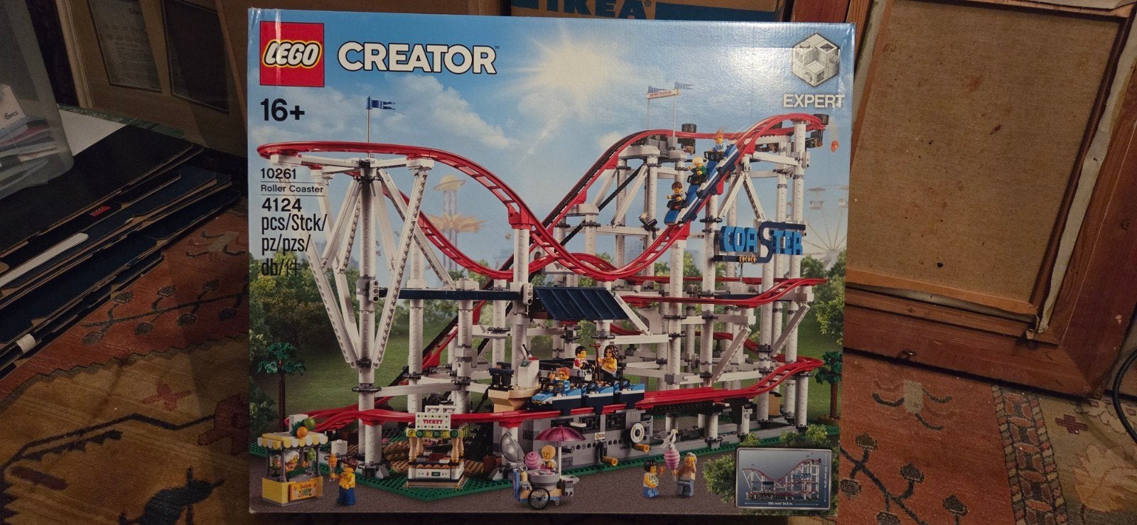 Lego 10261 Rollercoaster, Enlèvement, Lego