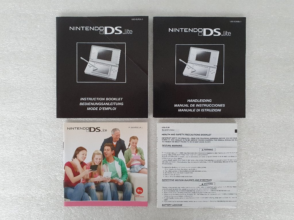 Lot handleidingen en folders Nintendo DS Lite, Enlèvement ou Envoi, Utilisé, DS Lite, Autres types