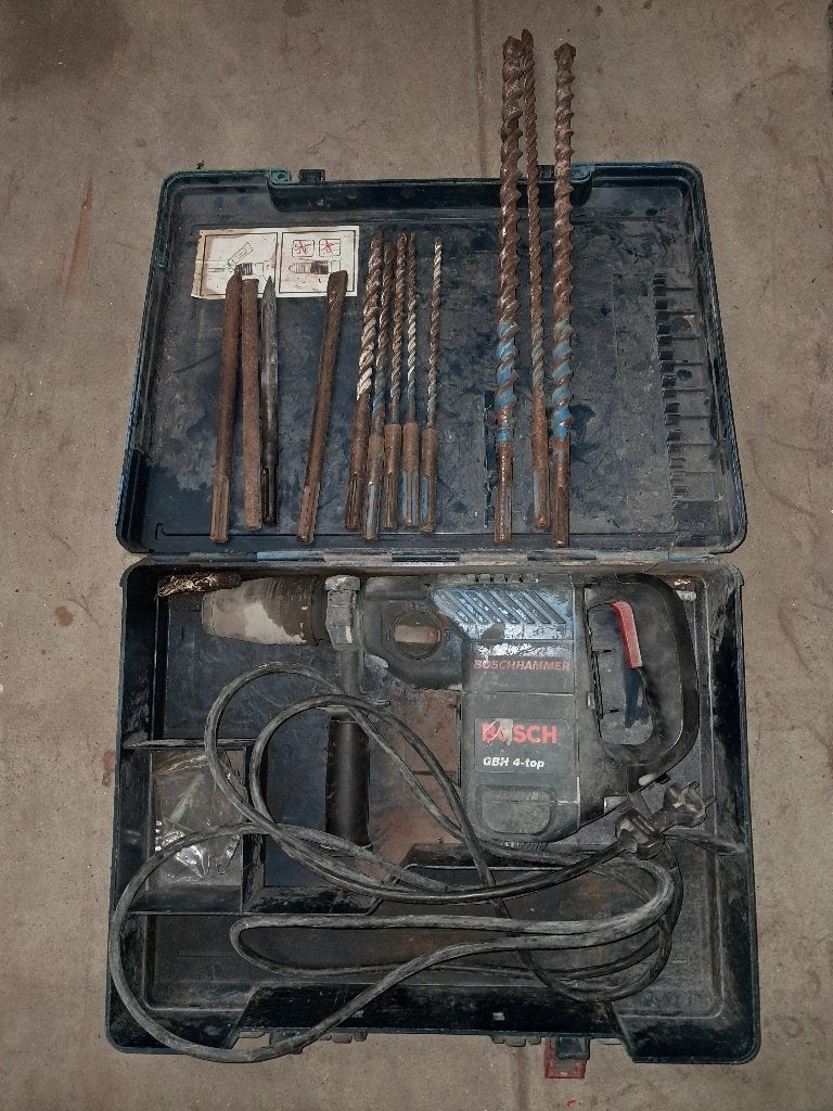 Perceuse et découpeuse Bosch SDS Top, Métal, Enlèvement ou Envoi, Bleu, Électrique