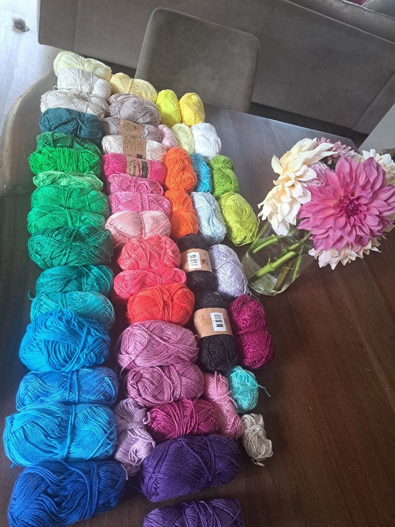 Scheepjes Catona, Hobby en Vrije tijd, Ophalen of Verzenden, Zo goed als nieuw, Haken, Wol of Garen