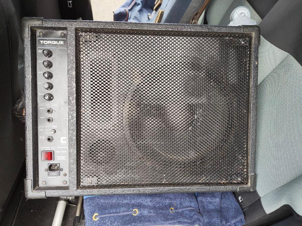Enceinte Retour scène Torque 100P, Autres marques, 60 à 120 watts, Enlèvement, Utilisé