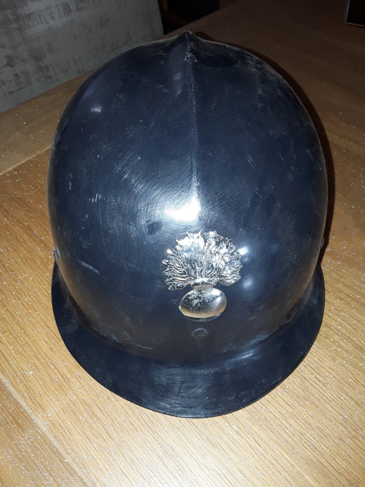 Casque MO Gendarmerie belge 1er modèle voir photos 2/3, Enlèvement ou Envoi, Gendarmerie