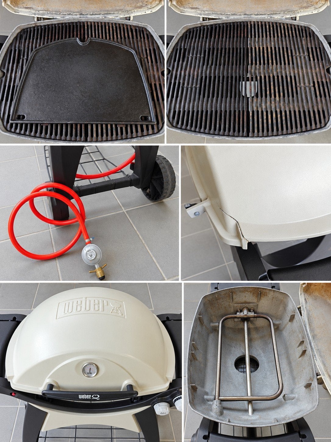 BBQ Weber, Ophalen