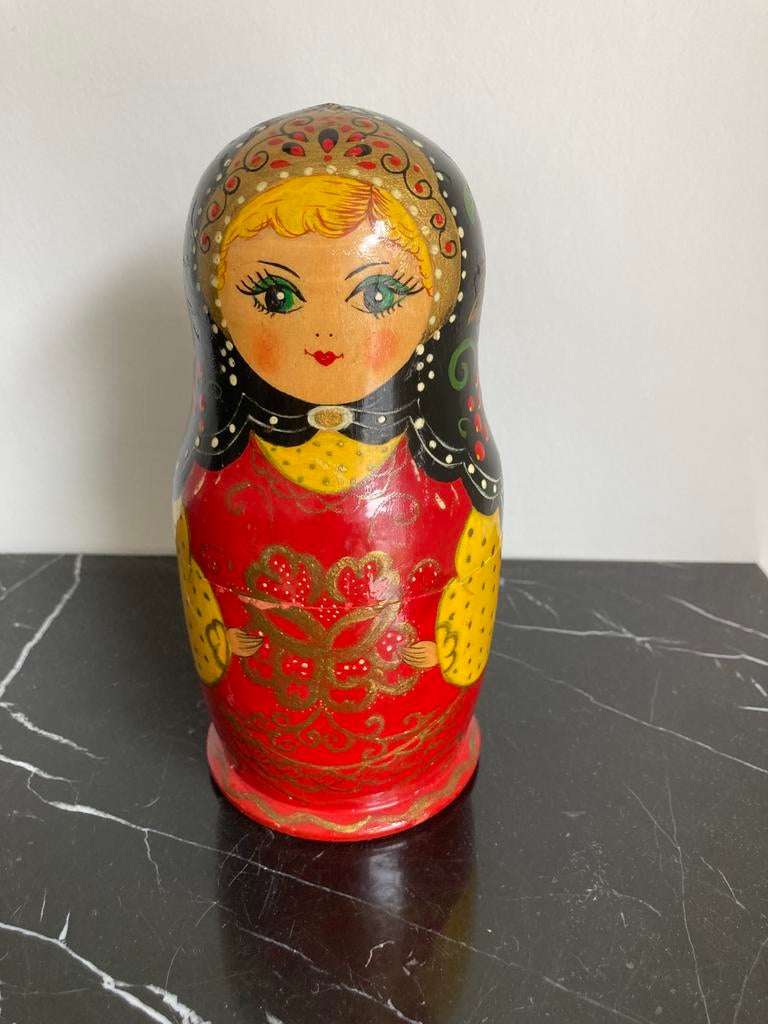 traditionele Russische matroesjka-pop, Ophalen of Verzenden