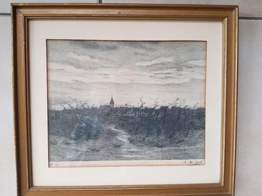 kunstwerk van de Antwerpse kunstenaar Aloïs De Laet, Ophalen
