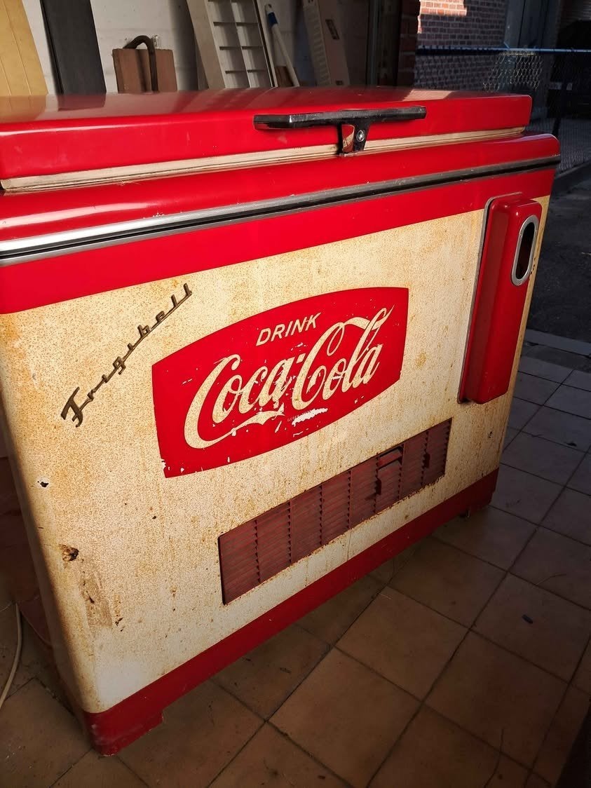 Réfrigérateur Coca Cola vintage., Enlèvement