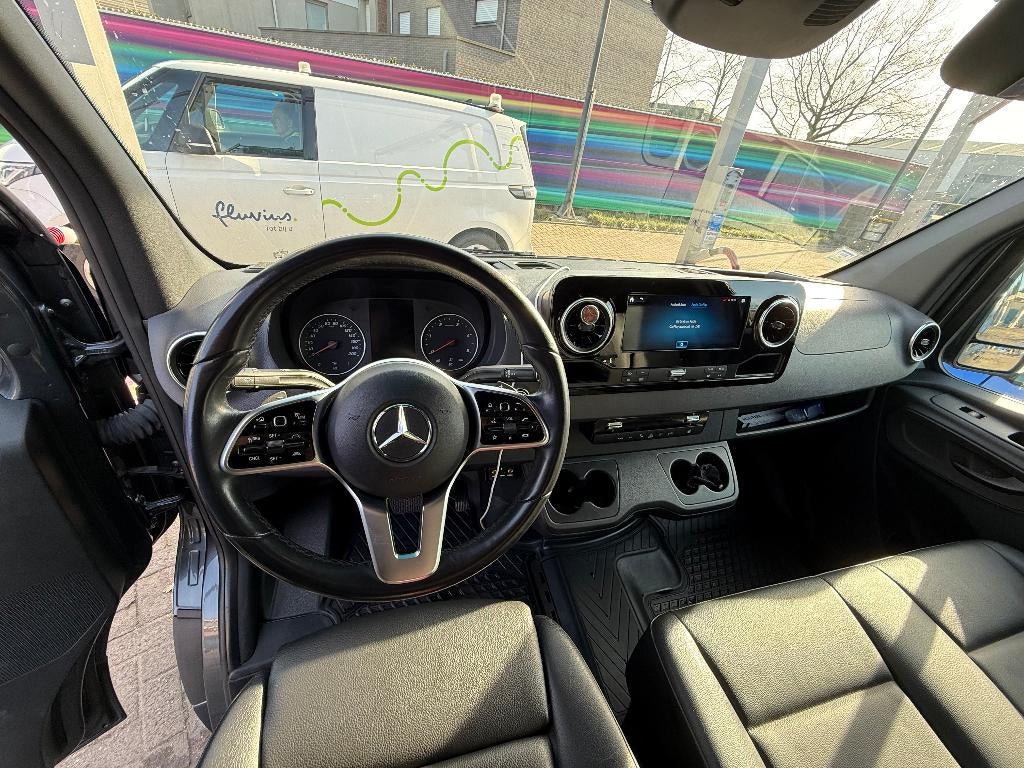 Mercedes-Benz Sprinter 319 CDI L2H2 in topconditie, Autos, Argent ou Gris, Achat, Euro 6, Entretenue par le concessionnaire