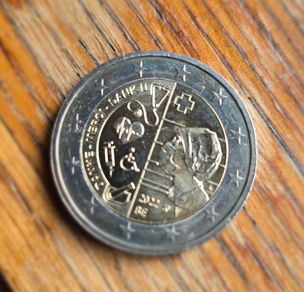 Pièce monnaie  2 euros belgique, Enlèvement ou Envoi, Monnaie en vrac