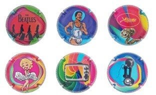 Champagne capsules - Generieken - Nostalgie (G1540), Envoi