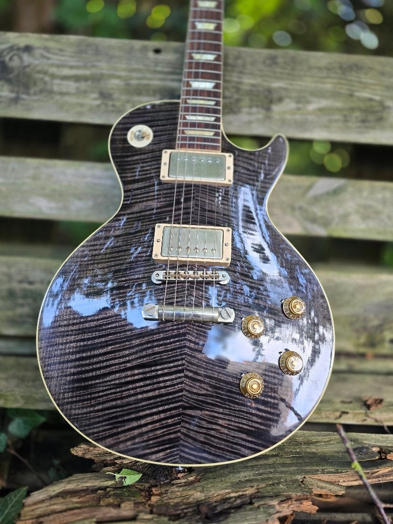 Gibson Les Paul 59 Custom order Black, Ophalen of Verzenden, Gebruikt, Solid body, Gibson