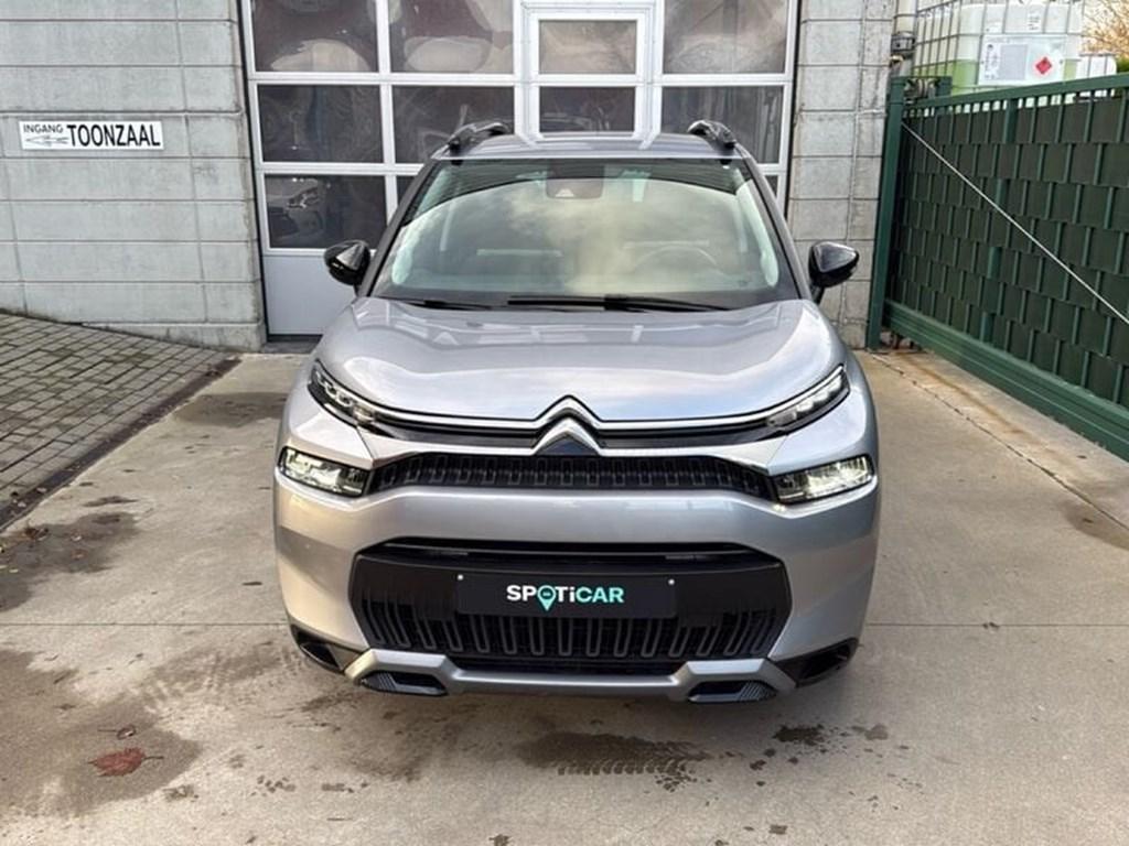 Citroen C3 Aircross 110pk + navigatie +sensoren achteraan, Auto's, Citroën, Bedrijf, 5 deurs, Parkeersensor, Zilver of Grijs