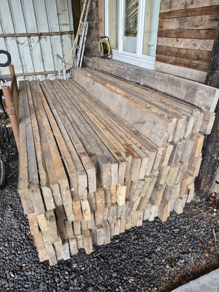 Steigerhout - mooie partij, Doe-het-zelf en Bouw, Ophalen, 25 tot 50 mm, Zo goed als nieuw, 200 tot 250 cm