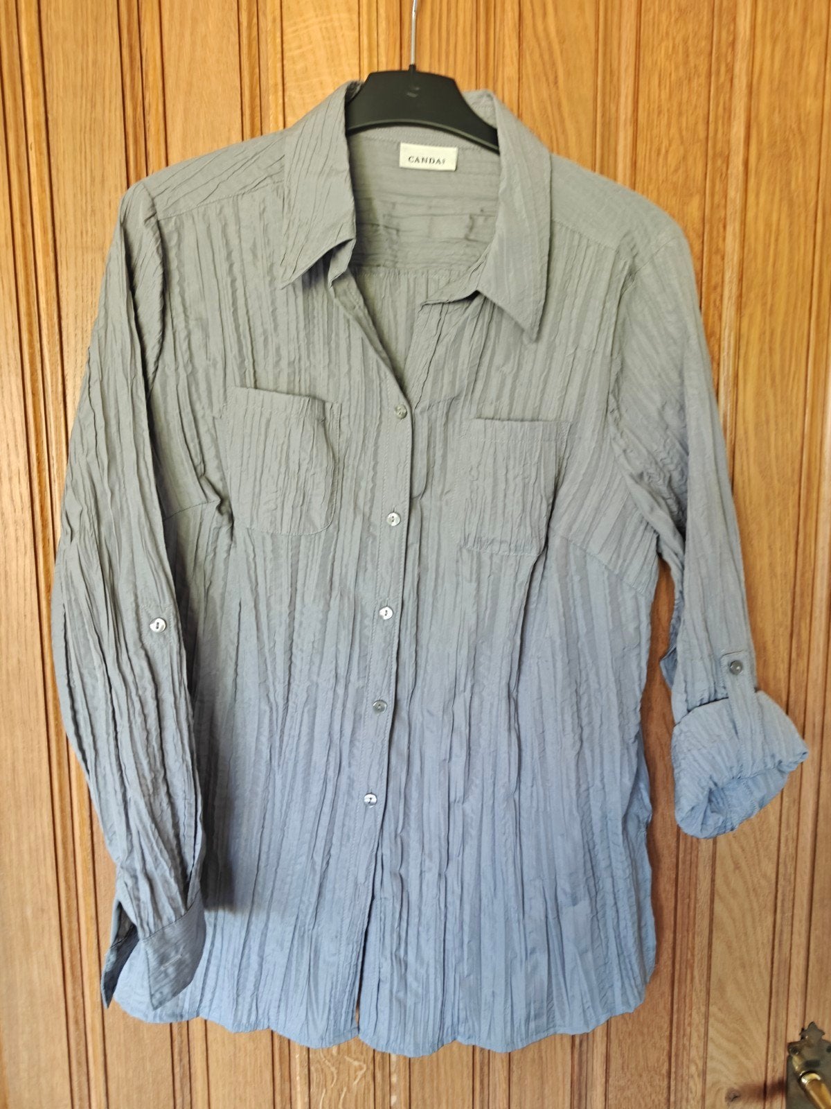 Blouse grise Canda taille 44/46, Enlèvement ou Envoi, Taille 42/44 (L)