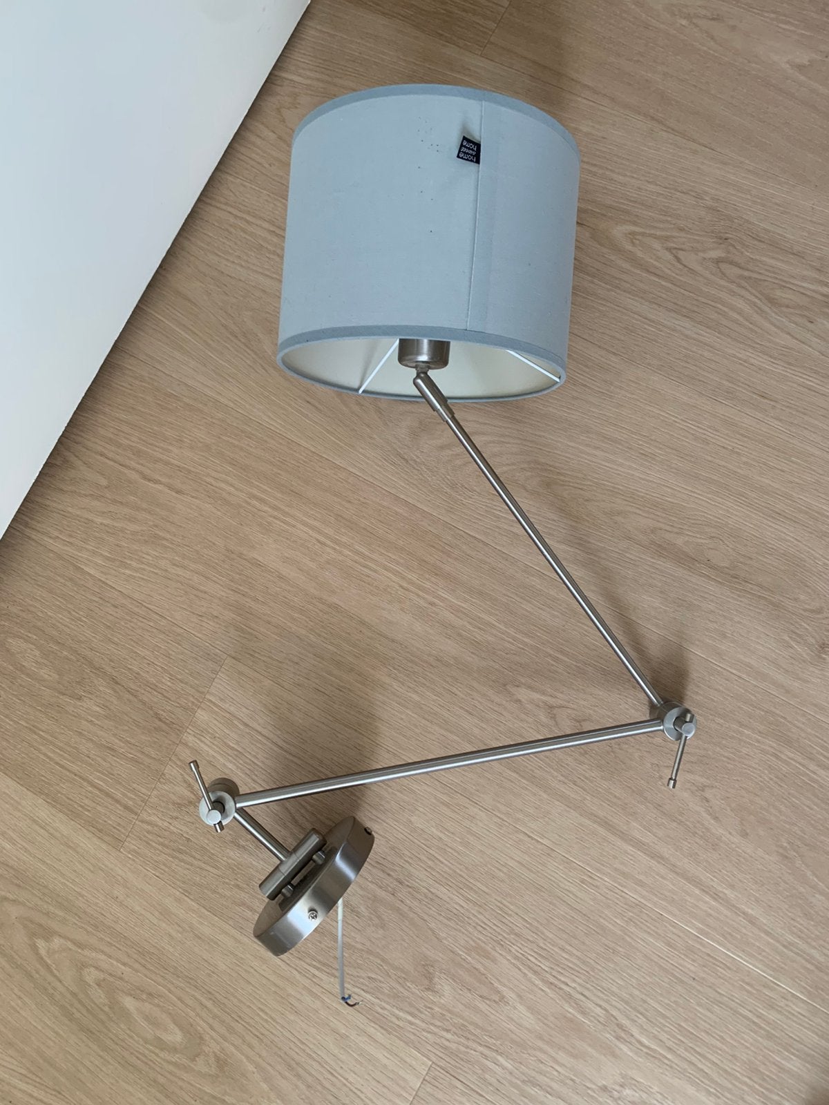Bureaulamp, wandlamp, plafondlamp, Ophalen, Zo goed als nieuw, Wandlamp, Blauw
