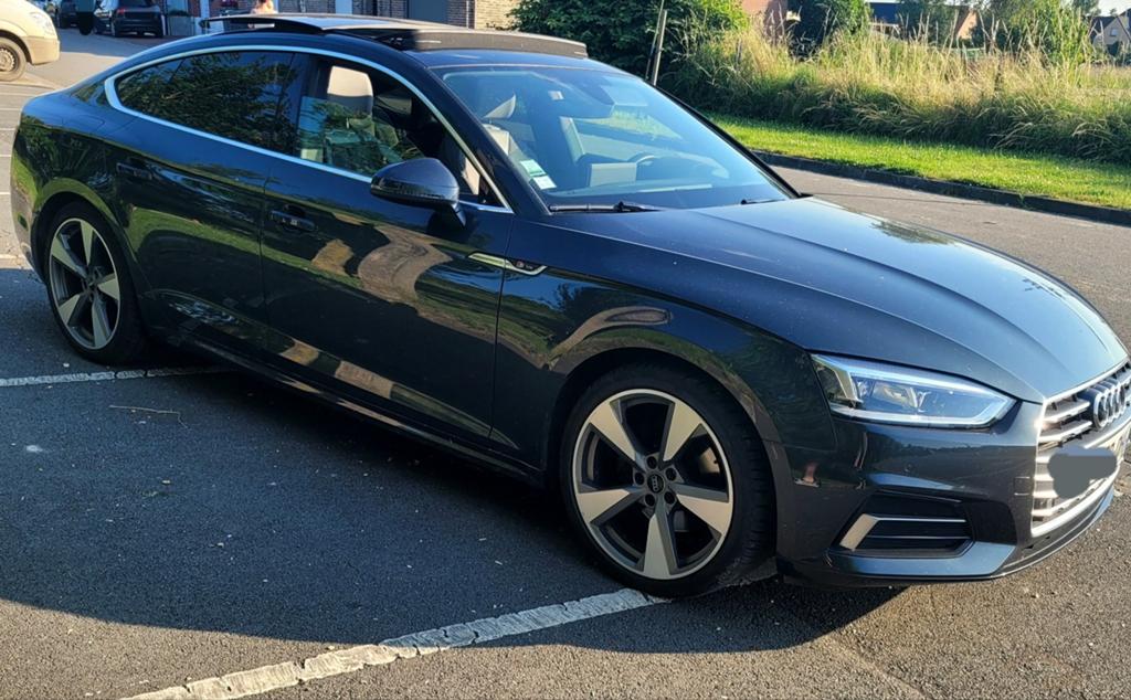 Échange Audi A5 Sportback S-line, Auto's, Audi, Particulier, A5, Open dak, Zetelverwarming, Benzine, Berline, Automaat, Ophalen