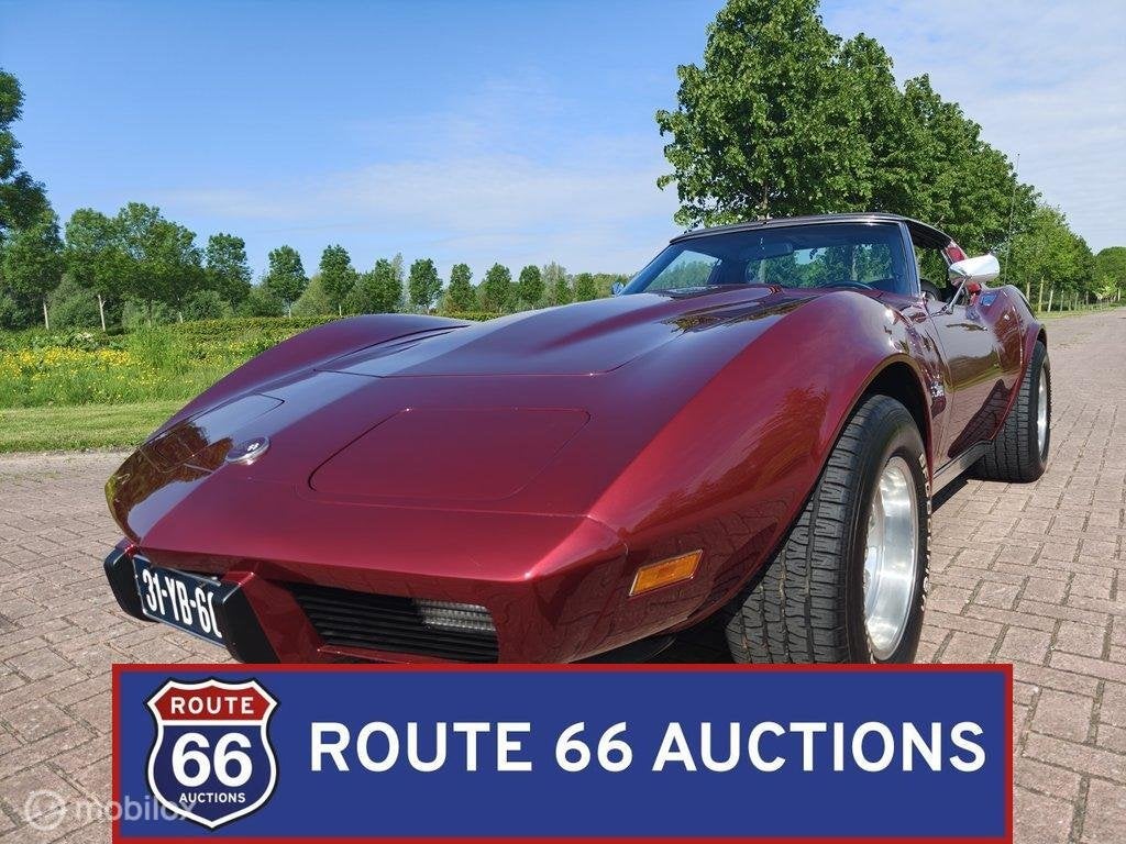 Chevrolet Corvette | 1976 | Route 66 Auctions, Autos, Oldtimers & Ancêtres, Entreprise, Achat, Chevrolet, Essence, Autre carrosserie