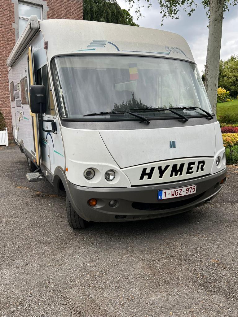 HYMER B644 – 1998 – 6 PLACES OFFICIELLES – 28.000 €, Caravanes & Camping, 6 à 7 mètres, Entreprise, Fiat, Boîte manuelle