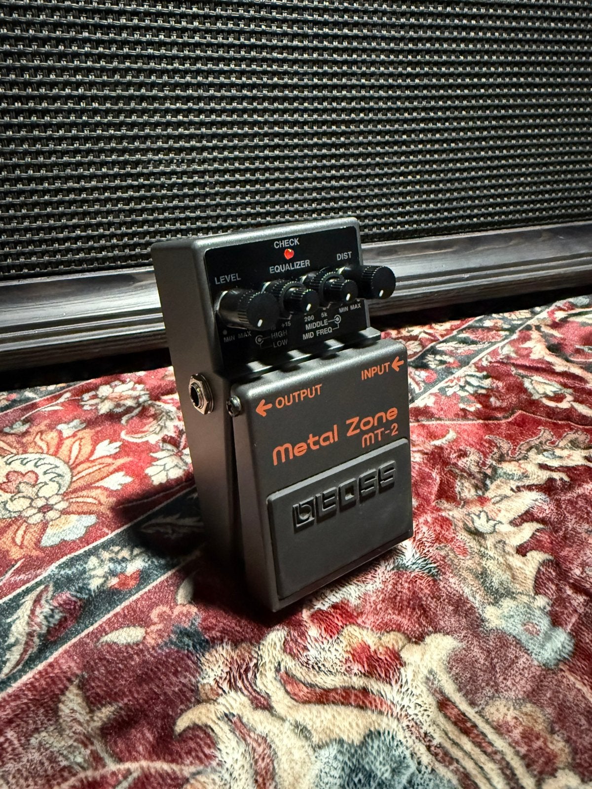 Boss MT-2 Metal Zone - Parfait état - Boîte incluse - MIM, Enlèvement ou Envoi, Neuf, Distortion, Overdrive ou Fuzz