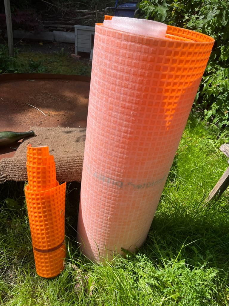 Ontkoppelingsmat DITRA25, Enlèvement, Comme neuf, Moins de 5 m², Autres types