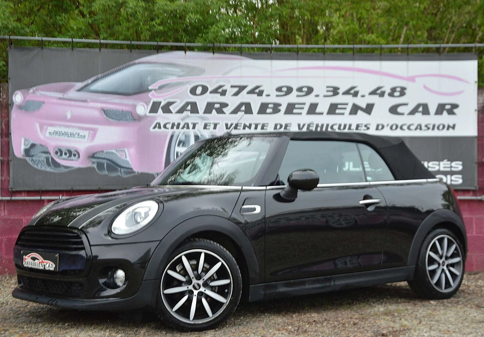 MINI Cabrio Cooper D 1.5D Cooper NAV CAM CLIM CRUIS 35.297KM, Auto's, 4 zetels, Gebruikt, Cabriolet, 116 pk