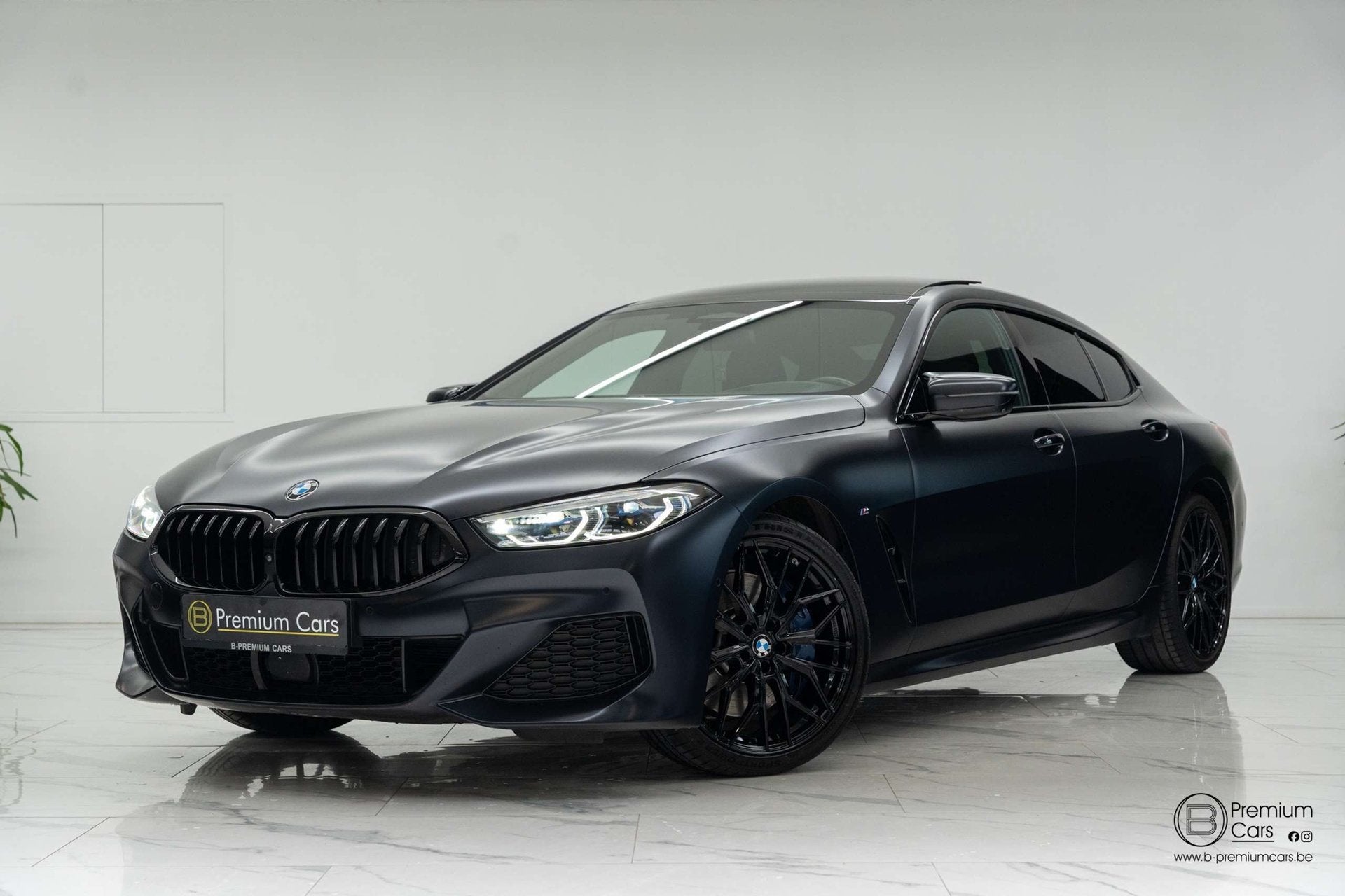 BMW 840 i gran coupe xDrive M-PACK! Acc, H&K, Pano, Laser!, Autos, Achat, Entreprise, Noir, 6 cylindres