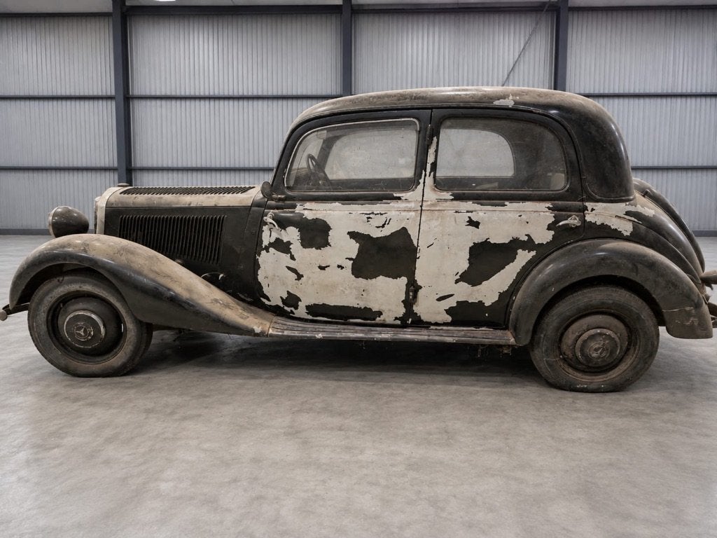Mercedes-Benz 170 W136 – 1952 – à restaurer, Achat, 4 portes, 33 kW, Boîte manuelle