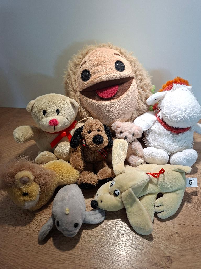 Groepje knuffels, Gebruikt, Overige merken, Overige karakters, Overige typen