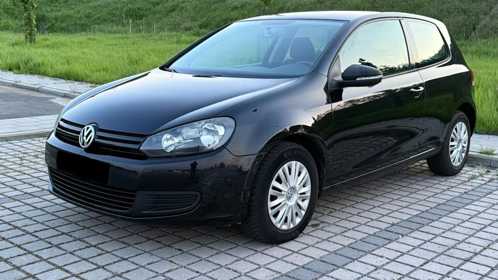 Auto te koop: VW GOLF 6, Auto's, Volkswagen, Voorwielaandrijving, Euro 5, Stof, Zwart