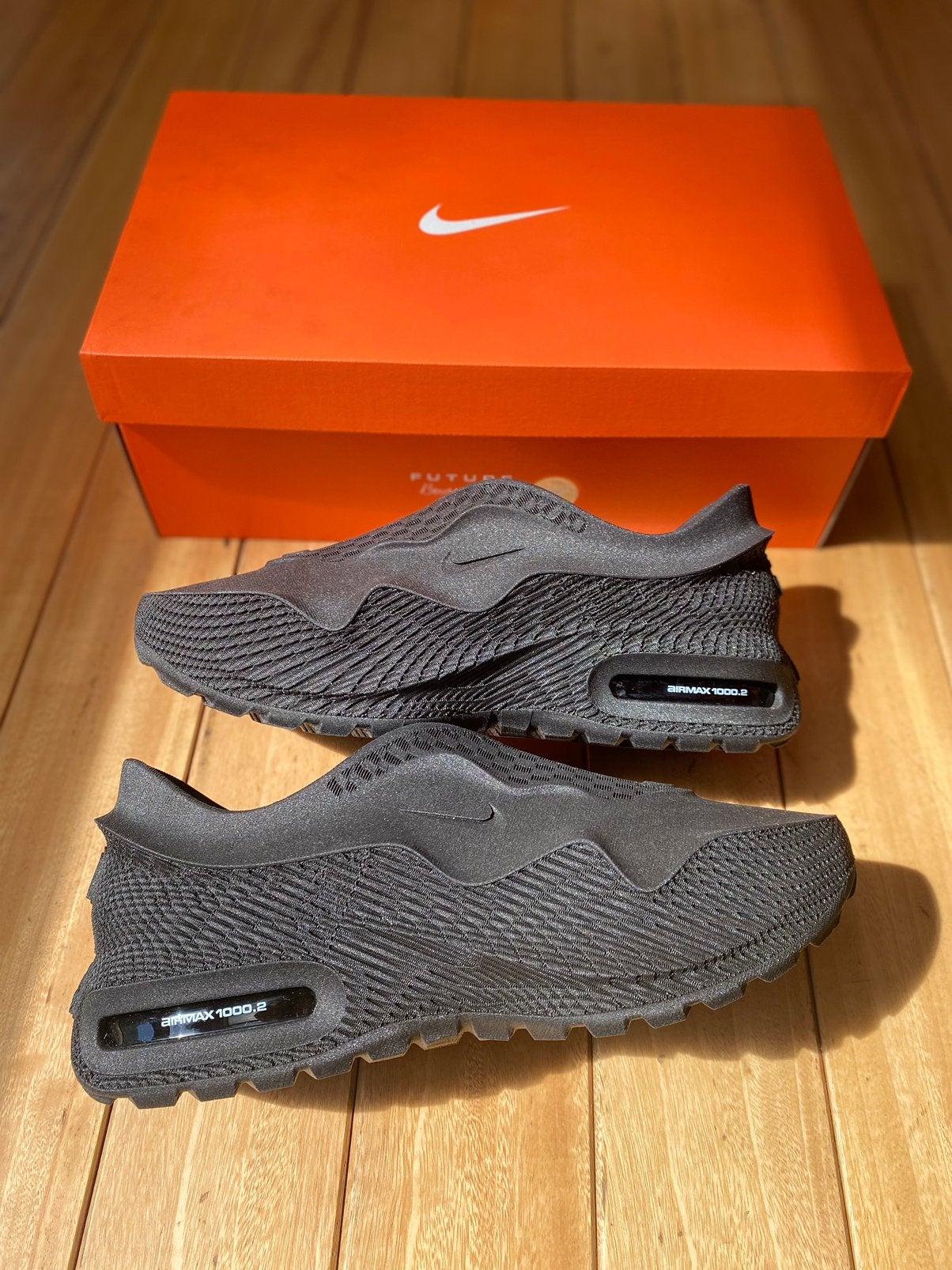Nike Air Max 1000.2 Noir Taille 45, Neuf, Enlèvement ou Envoi, Baskets, Noir