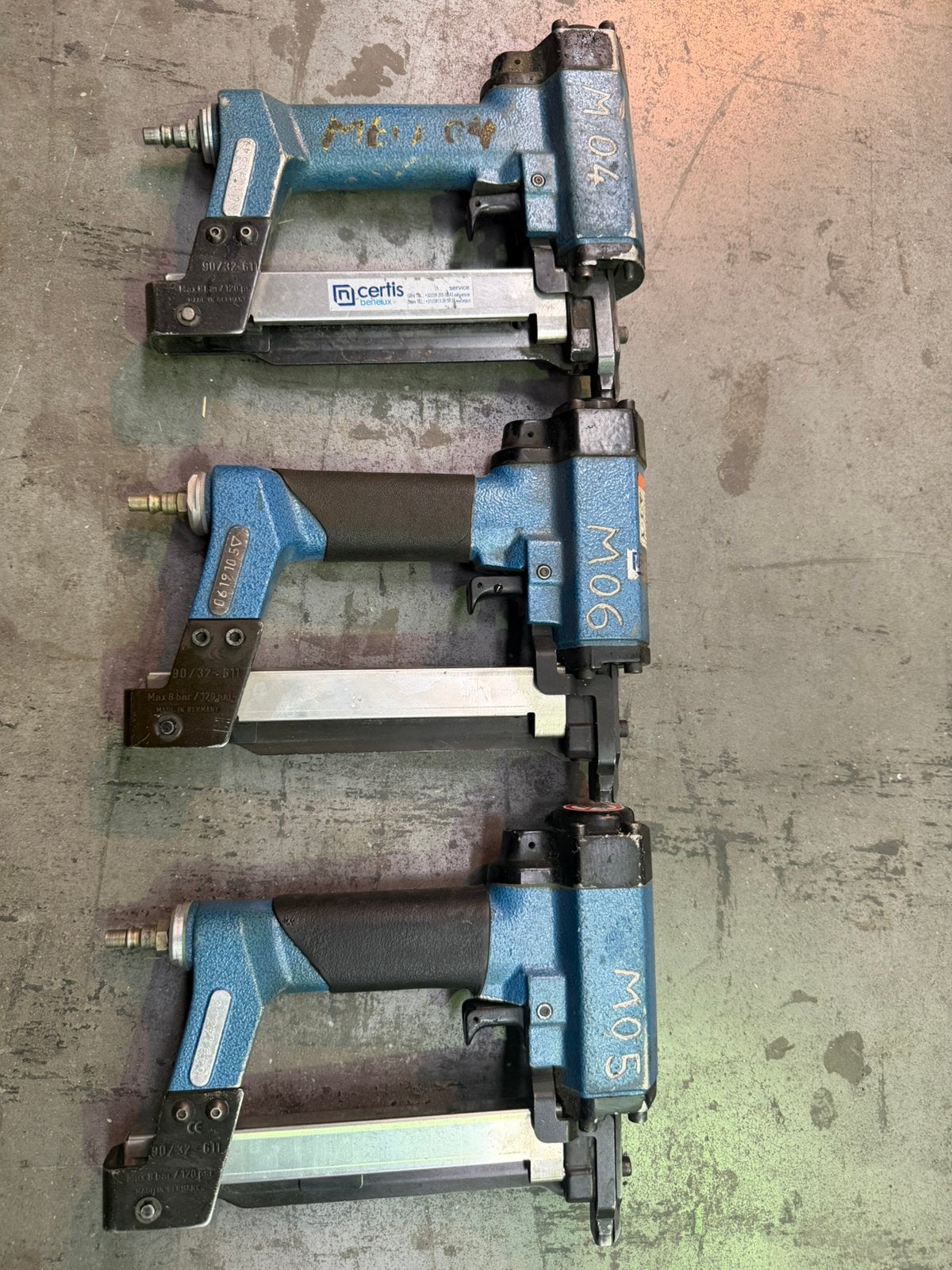 Agrafeuse BeA 90/32-611, Bricolage & Construction, Enlèvement, Comme neuf