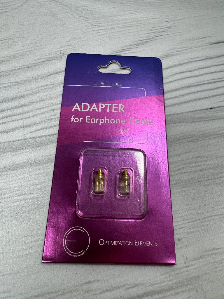 0.78mm (2-pin) naar MMCX adapter, TV, Hi-fi & Vidéo, Enlèvement, Neuf, Moins de 2 mètres, Autres câbles