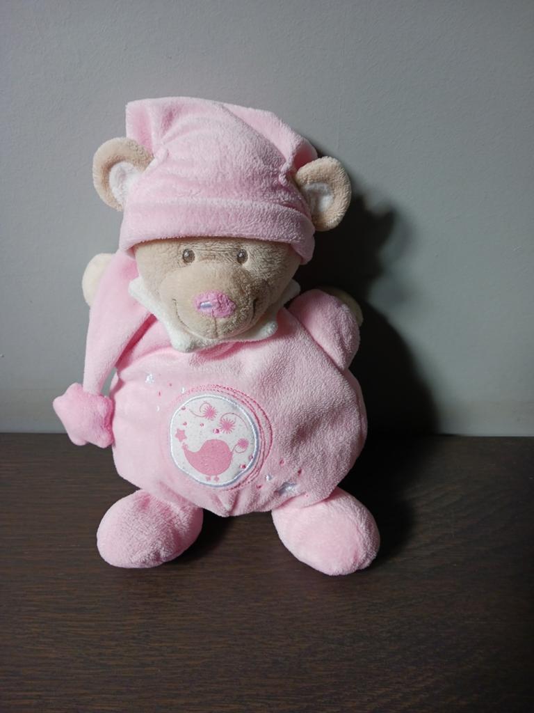 Zachte roze knuffelbeer, Nicotoy., Kinderen en Baby's, Speelgoed | Knuffels en Pluche, Ophalen of Verzenden, Roze, Wasbaar, Nicotoy