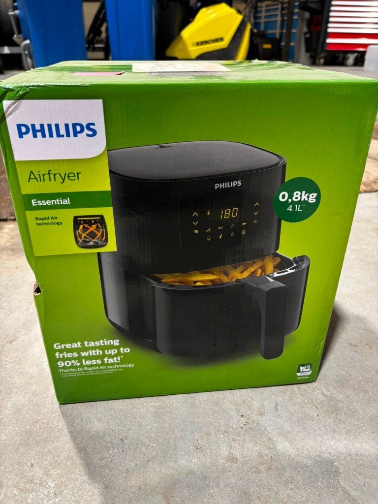 Airfryer 4,1L - 0,8kg - Philips Essential, Enlèvement, Neuf, Friteuse à air, 750 à 999 grammes