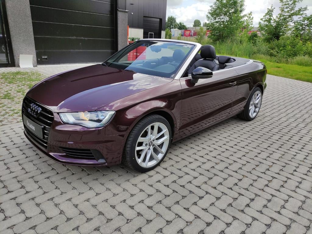 Audi A3 Cabrio 2.0 tdi euro 6 S-tronic, Cabriolet, Noir, Diesel, Automatique