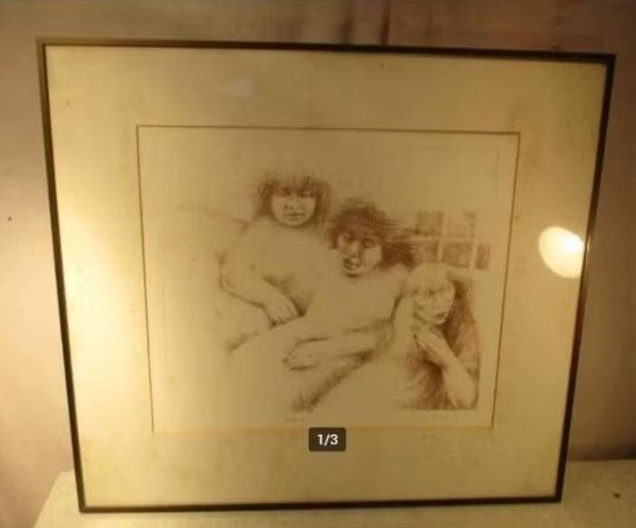 Belle lithographie « Enivrante » - Laura Maita, Enlèvement ou Envoi