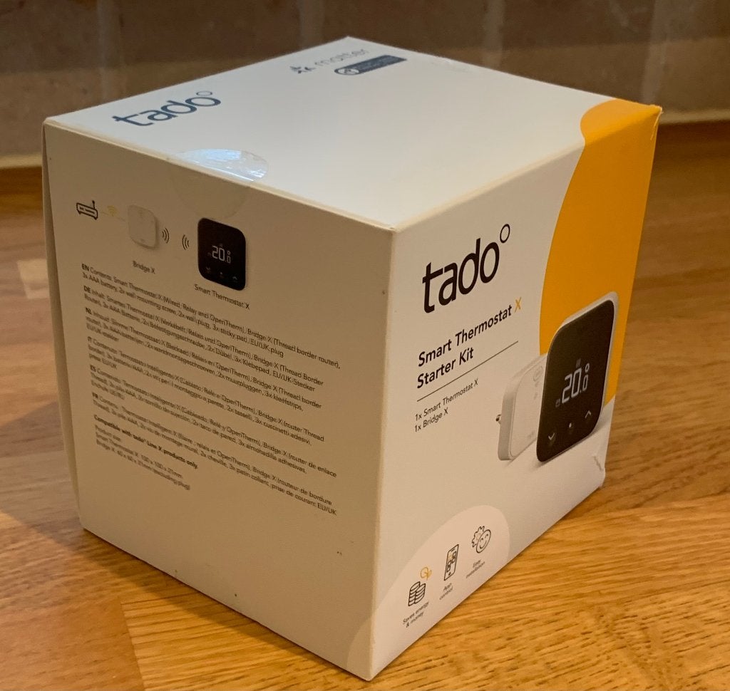 Tado starterset, Ophalen, Slimme thermostaat, Zo goed als nieuw