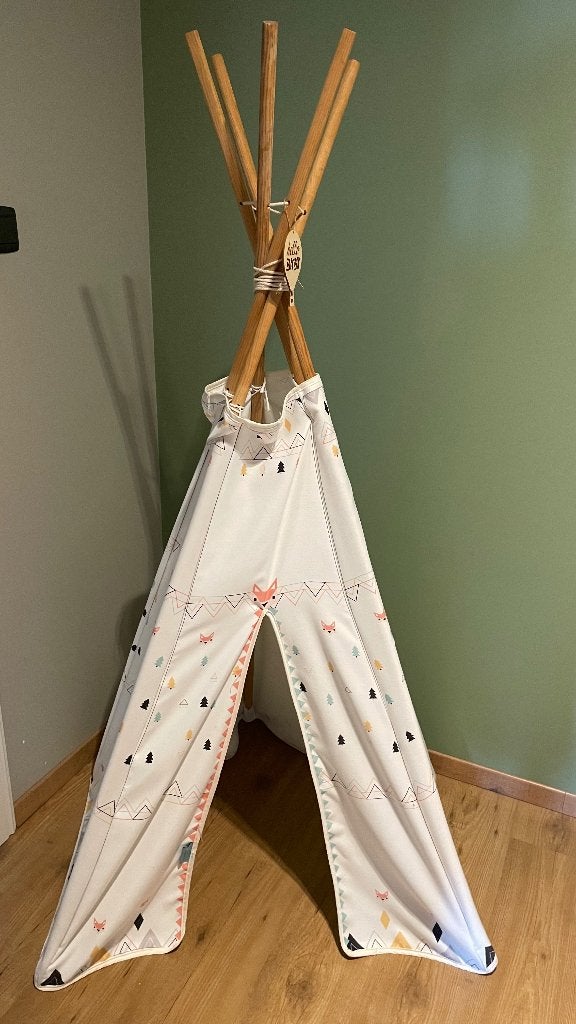 Leuke Kindertippi met vosjes deco, Ophalen, Zo goed als nieuw, Overige typen