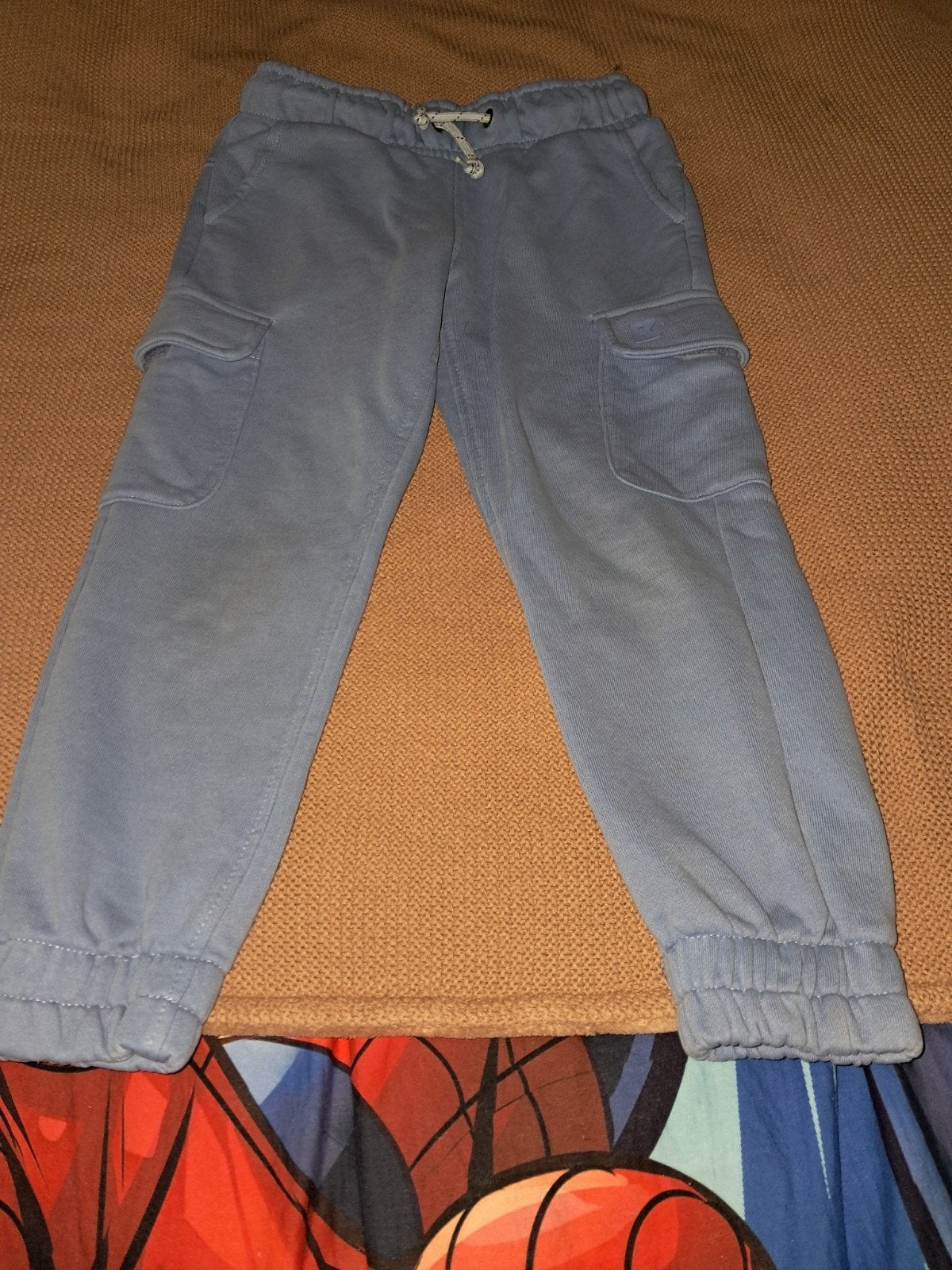 pantalon cargo fille bleu clair 4ans, Enlèvement, Fille, Pantalon