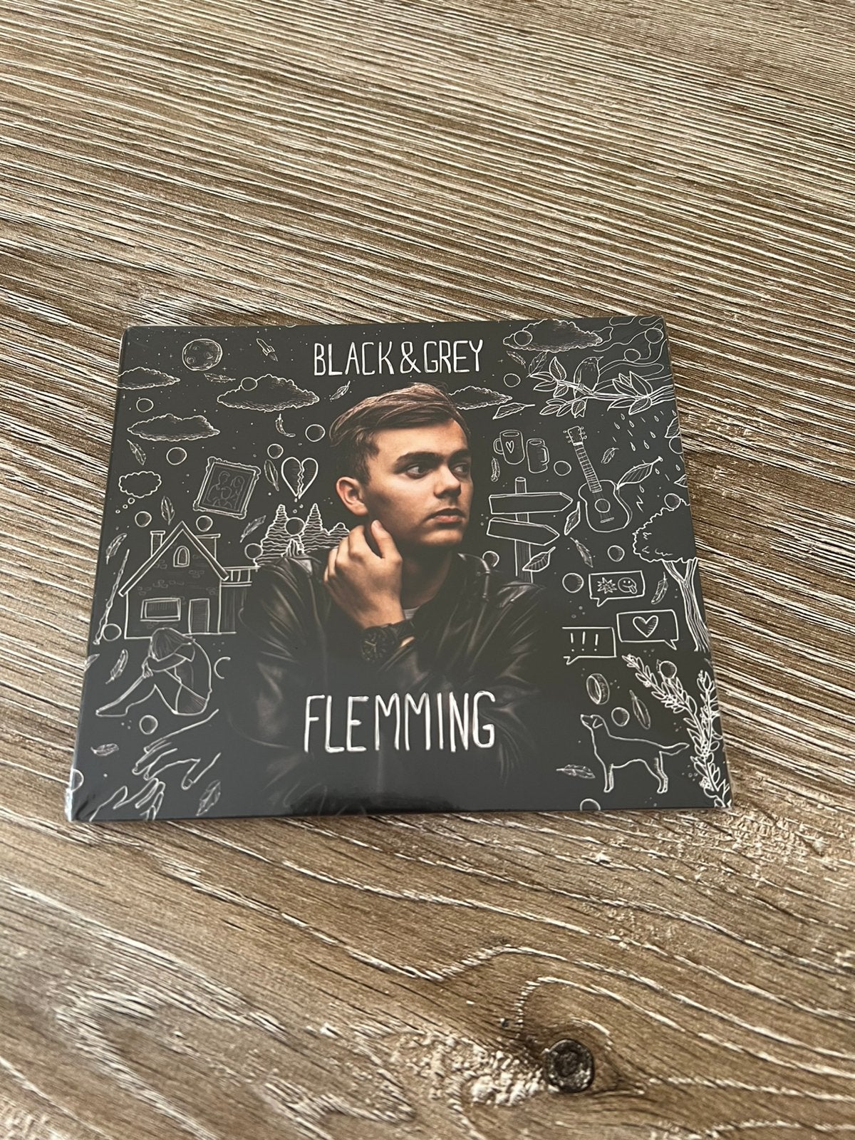 Limited edition Flemming Black & Grey Cd, Enlèvement, Neuf, dans son emballage, Pop, EP