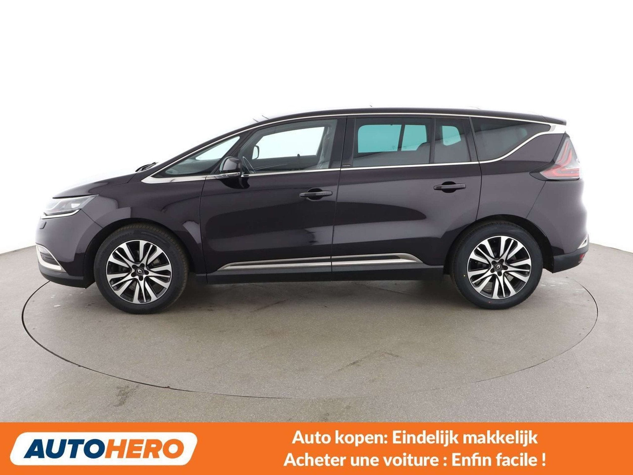 Renault Espace 1.6 TCe Energy Initiale Paris (bj 2017), Auto's, 1618 cc, Zwart, 1648 kg, Leder